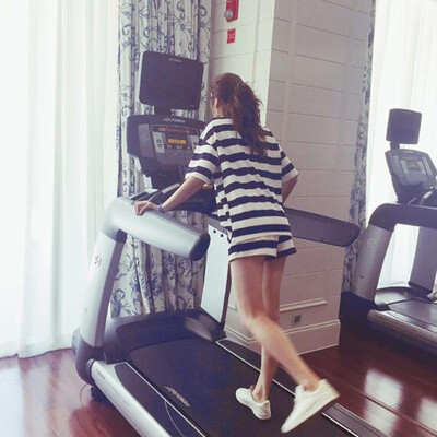 

Casual Women Girls Pajamas Set Striped Print Short Sleeve T-shirt Shorts Loose Sleepwear Home Nightwear PinkBlack