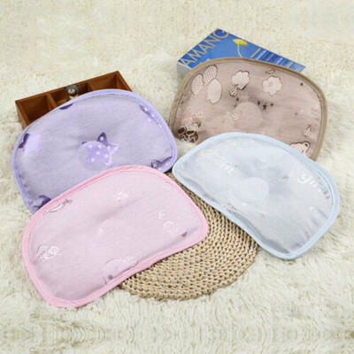 

Infants Pillow Baby Ice Silk Fiber Citrus Leaf Support Summer Prevent Flat Head