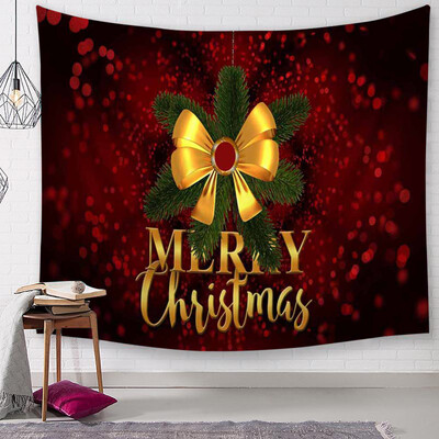 

Tailored Christmas Tapestry Santa Print Wall Hanging Tapestry Art Home Decor