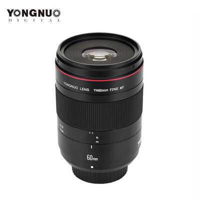 

YONGNUO YN60mm F2NE MF Macro Lens Manual Focus F2 Large Aperture for Nikon D500D750D600D700D800D810D300D300SD7000D3000D3