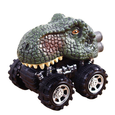 

Gobestart Childrens Day Gift Toy Dinosaur Model Mini Toy Car Back Of The Car Gift