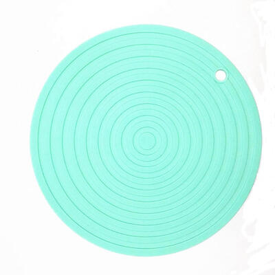 

Round Silicone Heat Resistant Table Mat Anti-Scalding Placemat Pot Holder