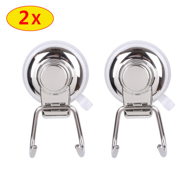 

〖Follure〗Stainless Steel Super Powerful Vacuum Suction Cup Hooks Holder Towel Robe Hook