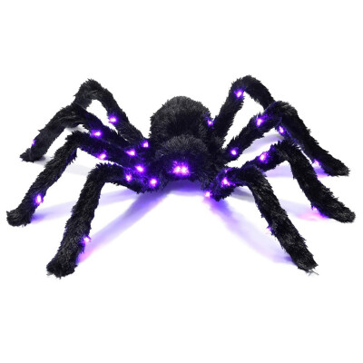 

0355g 110cm Glowing Spider Halloween Decoration Props