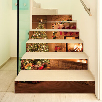 

〖Follure〗DIY Steps Sticker Removable Stair Sticker Home Christmas Decor