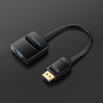 

VENTION DP to VGA Adapter Displayport to VGA Female HD 1080P Converter Cable for Laptop TV Projector Video Converter 15cm591in B