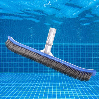 

Greensen Swimming Pool Cleaning Brush 18in Wire Brush Pool Bottom Wall Cleaning Tool