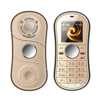 

SERVO S08 fidget spinner Mobile phone 13inch Dual SIM Card GPRS Bluetooth FM Radio hand spinner cellphone with Russian keyboard