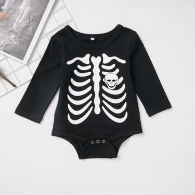 

Halloween Newborn Baby Boy Girls Long Sleeve Clothes Romper Jumpsuit Outfit Set