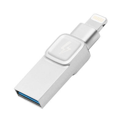 

Kingston DataTraveler Bolt Duo USB Flash Drive USB31 Pen Drive Mini Memory Stick 128GB Pen Drive 120MBs Lightning for iPhone iPa