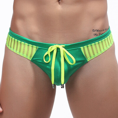 

Roseonmyhand Man Swimming Camouflage Swim Trunks Sexy Low Waist Briefs Swimwear Summer