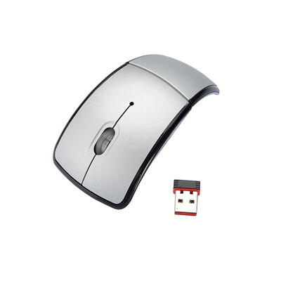 

Wireless Mouse 24 Ghz Computer Mouse Optical USB Matte Surface Foldable Ergonomic Mice For Computer Laptop Desktop