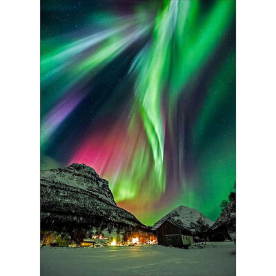 

5D DIY Full Drill Diamond Painting Aurora Cross Stitch Embroidery Mosaic