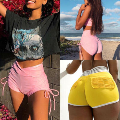 

Womens Yoga Gym Shorts Fitness Hot Pants Beach Sports Jogging Casual Short Pants