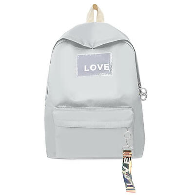 

Casual Women Love Print Backpacks School Big Capacity Travel Shoulder Bags