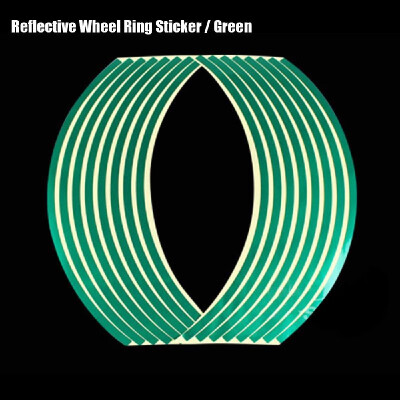 

Reflective Hub Sticker Wheel Ring Sticker Tire Reflector Decoration for Motorcycle