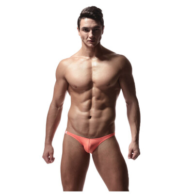 

Tailored Mens Underwear Lycra Cotton Comfortable Low Waist belt U Convex Briefs