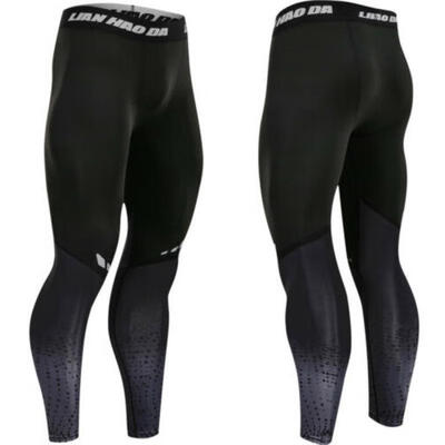 

Men Sports Gym Compression Thermal Base Layer Tights Long Pants Fitness Trousers