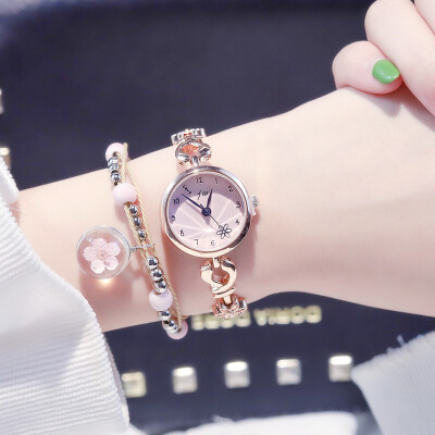 

Metal chain ins watch girl student cute girl little fresh simple temperament girl small exquisite woman watch