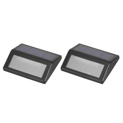 

2pcs Sensor Energy IP55 Waterproof Light Outdoor Wall Mount Pathway Lamp