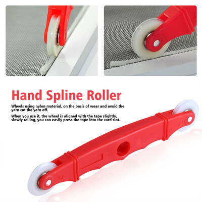 

Screen Door Window Installation Hand Spline Roller Rolling Tool Nylon Handle Nylon Handle Tool Nylon Rolling Tool