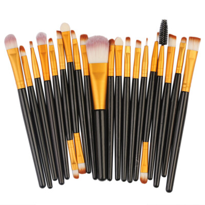 

〖Follure〗20 Pcs Makeup Brush Set Professional Face Eye Shadow Eyeliner Foundation Blush