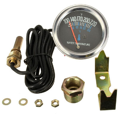 

12V 52mm Auto Mechanical Water Temperature Meter Gauge Car Industrial Water Temperature Thermometer