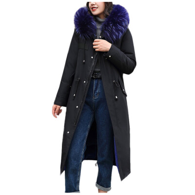 

Toponeto Women Outerwear Faux Fur Hooded Button Coat Long Solid Jackets Pocket Coats