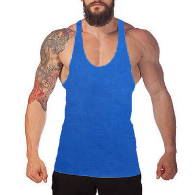 

Mens Gym Tank Top Vest Bodybuilding Muscle Stringer Fitness Sleeveless T shirts