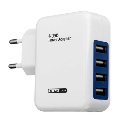 

5V 31A 4 USB Ports AC EU Plug