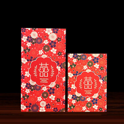 

Chinese Brocade Red Pocket Phoenix Dragon Pattern Cloth Jade Plate Fringed Red Envelopes Chinese Year Wedding Bride Gifts