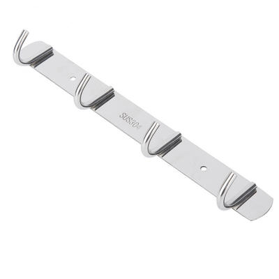 

Greensen Stainless Steel Bathroom Towel Hat Clothes Hanging Hook 4 Hooks Wall Hanger Home Organizer
