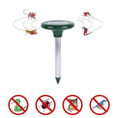 

1Pcs Eco-friendly Solar Insect Repeller Outdoor Garden Yard Sonic Mole Mouse Rodent Pest Contorl Mosquito Repellent