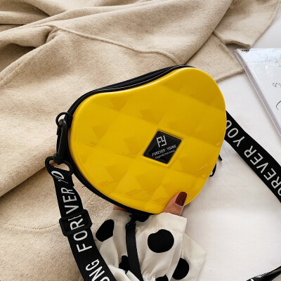 

Autumn new small bag women 2019 new Korean fashion heart-shaped temperament sweet shoulder diagonal bag tide