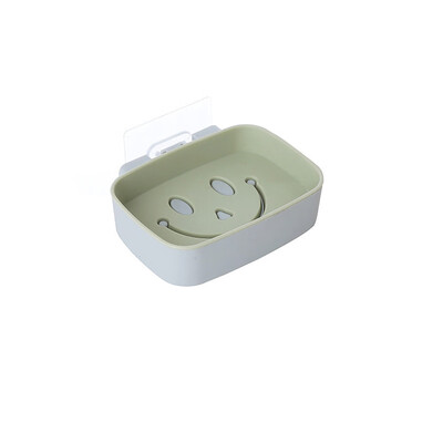 

〖Follure〗Bathroom Shower Soap Box Dish Storage Plate Tray Holder Case Soap Holder Green