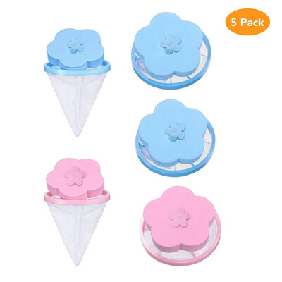 

〖Follure〗Washing Machine Lint Filter Bag Laundry Mesh Hair Catcher Floating Ball Pouch