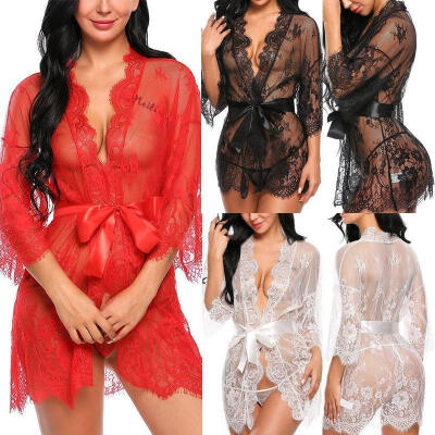 

Women&39s Lace Lingerie Nightwear Underwear G-string Babydoll Sleepwear Dress