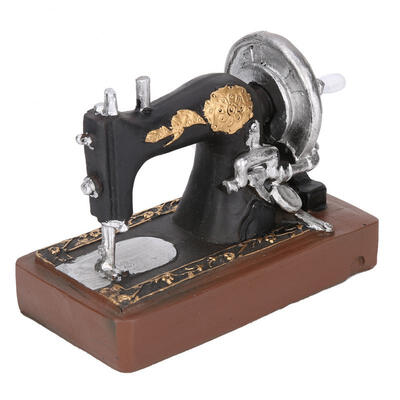 

Greensen Vintage Resin Sewing Machine Ornament Art Craft Office Home Bar Gradevin Decor
