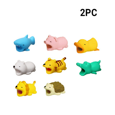 

Cable Bites Cables Protector for Smartphone Micro USB Cable Cord Diversified Doll Model Animal Phone Lightning Accessory