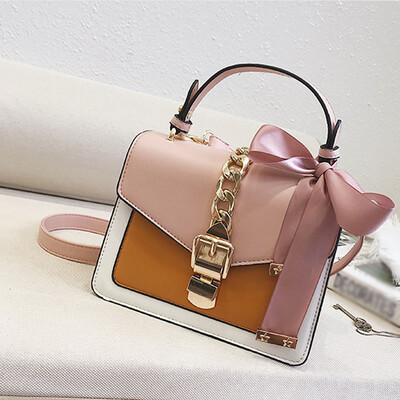 

Tailored Womens Simple Fashion Chain Handbag Shoulder Bag Messenger Small Square Bag