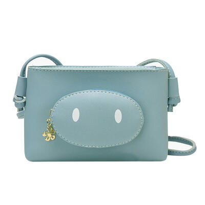 

Cute Pig Women Messenger Bags PU Leather Girls Crossbody Shoulder Handbags
