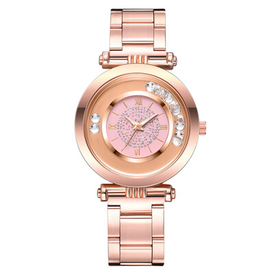 

Quicksand Ball Alloy Bracelet Womens Watch Quartz Watch Yiwu Explosive Steel Belt Ladies Watch