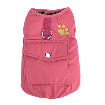 

Winter Warm Cotton Pocket Pet Dog Coat Jackets for Small Medium Large Dogs