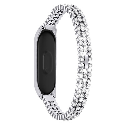 

ECSEM Metal Strap for Xiaomi MI Band 3 Smart Wristband Accessories Stainless Steel Bracelet for Mi Band 3