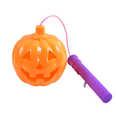 

New&new fine arts Halloween pumpkin lights decorative lanterns portable luminous childrens toys creative gifts prom party bar venue layout props orange models 1010cm