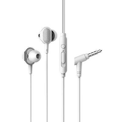 

Tuddrom H3 35mm Wired Headphones Dual Dynamic Headset In-Ear Music Earphone with Mic for iPhone Xiaomi Android Smart Phone