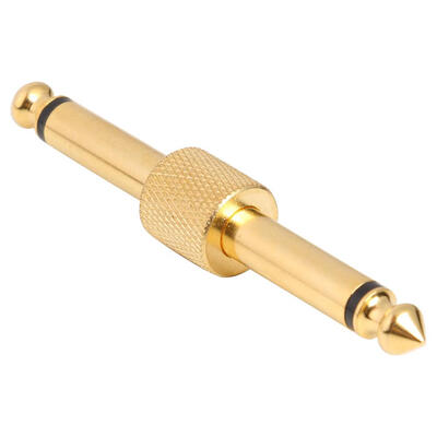 

635mm Mono Jack Male to Male Coupler Plug Adapter Connector Jack Connector
