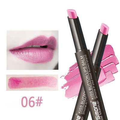 

Press-type color Matte lipstick Makeup Waterproof Pumpkin Color Finished Matte Lipstick Cosmetics