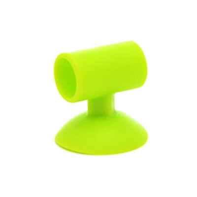 

Anti-noise silicone door handle anti-flip pad bathroom door handle muffler door knock pad Blue C06QS