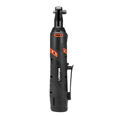 

Lomvum 12V Lithium-ion Battery Electric Ratchet Wrench with Sockets